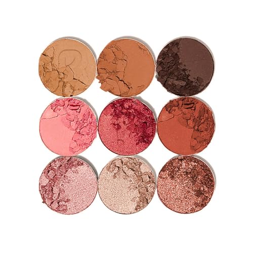 PALETA MULTIFUNCIONAL 9 CORES - CONTORNO + BLUSH + ILUMINADOR 9 NECESSÁRIOS! PAM BY PAMELLA