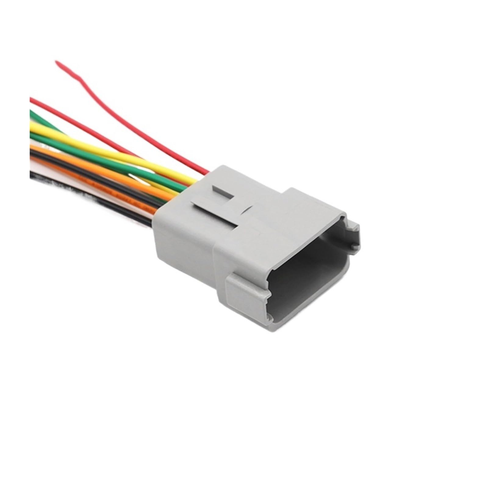 xuyuyan 15cm Wiring Harness DT06-2S/DT04-2P 2P 3P 4P 6P 8P 12P Waterproof(12P Male,100 Sets)