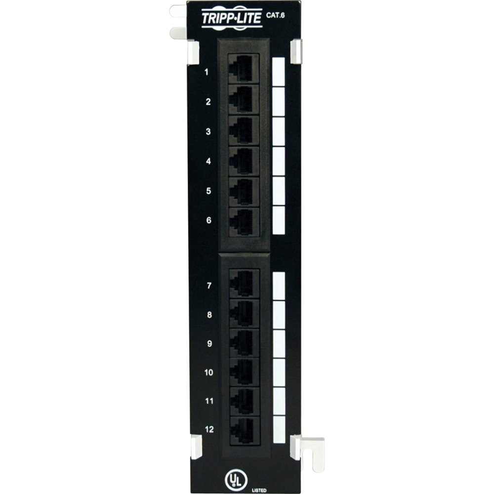 Tripp Lite - Patch panel - 12 ports - for Tripp Lite N252-024-HU, N252-024-V (N250-012) -
