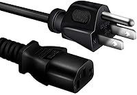 Vista 4 de Cable de alimentación de CA de 5 pies/4.9 ft con certificación UL, cable de enchufe compatible con Pitney Bowes J693 J692 J676 DataMax I-4208