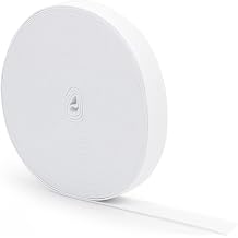 Elastic Bands for Sewing 0.6 Inch 11 Yards, White Elastic Spool Knit Elastic Spool High Elasticity for Waistband Pants Dress Swimwear Belt or Crafts DIY White-0.6 in * 11 Yard