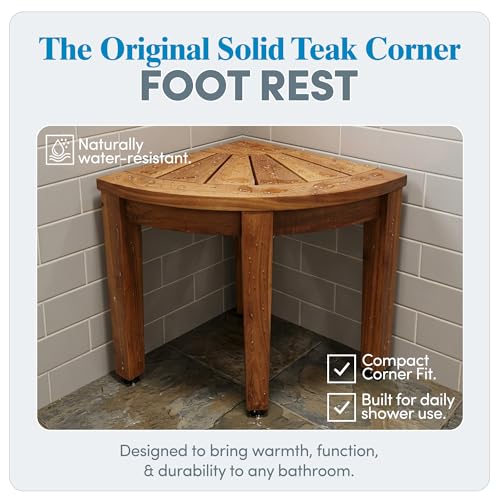 Image of AquaTeak Kai OptiAREA 12 inch Teak Foot Rest