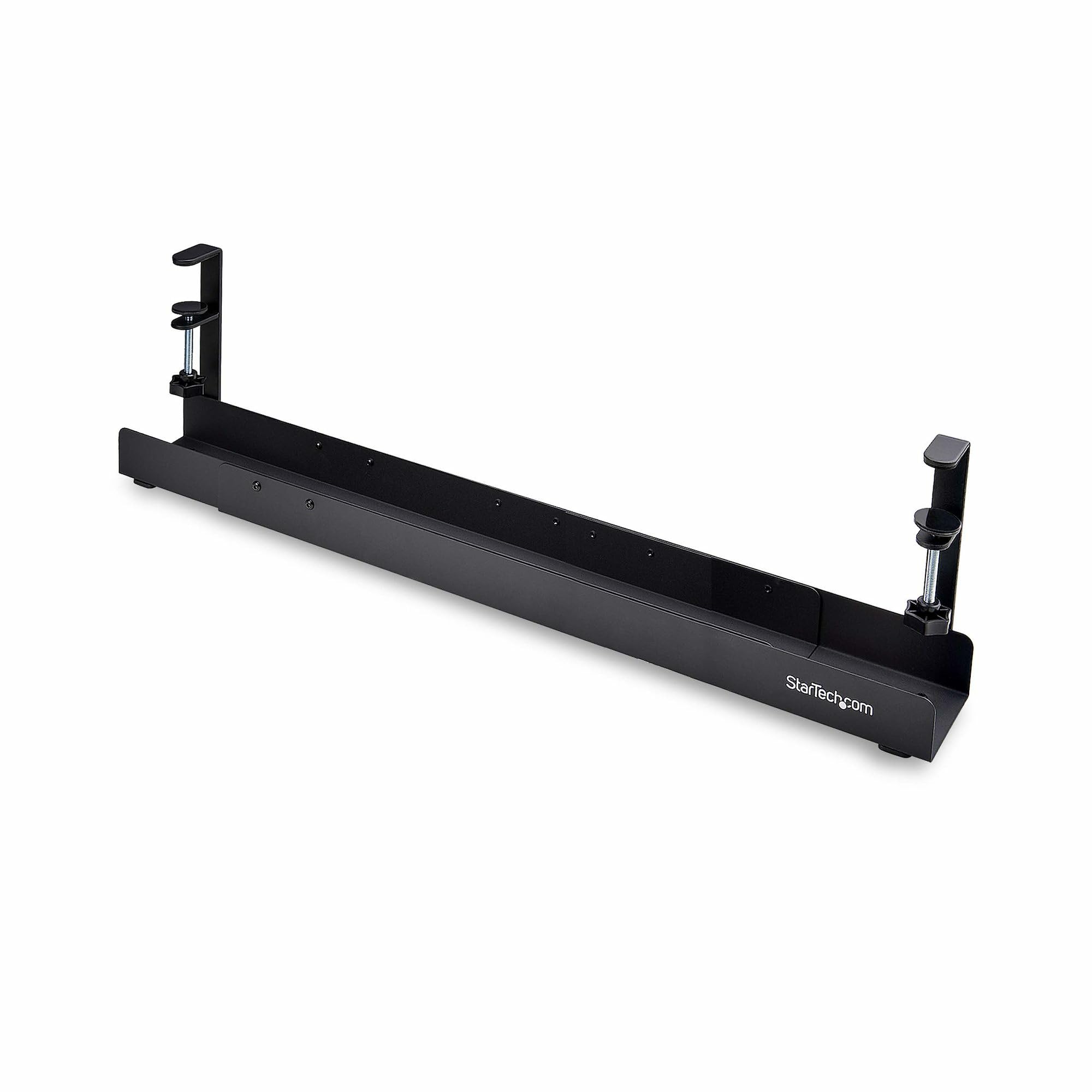 StarTech Under Desk Cable Management Tray, Black (CALB-Desk-Cable-Tray)