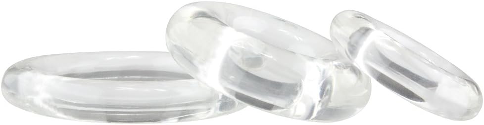 Screaming O RingO x3 Cock Ring - Penis Ring - Couple Sex Toys - Dick Rings for Mutual Pleasure - Cockring - Clear
