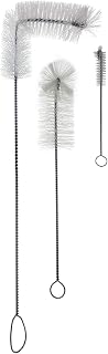 Home Brew Ohio Brush Bundle - Glass Carboy Brush, Airlock Brush, Bottle Brush