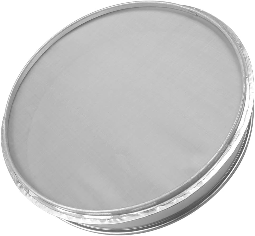 Sieve Sifter for Baking Powder Strainer Baking Sift Supplies Stainless Steel Sieve Stainless Steel Sift Screen Medicine Sifter Fine Mesh Strainer