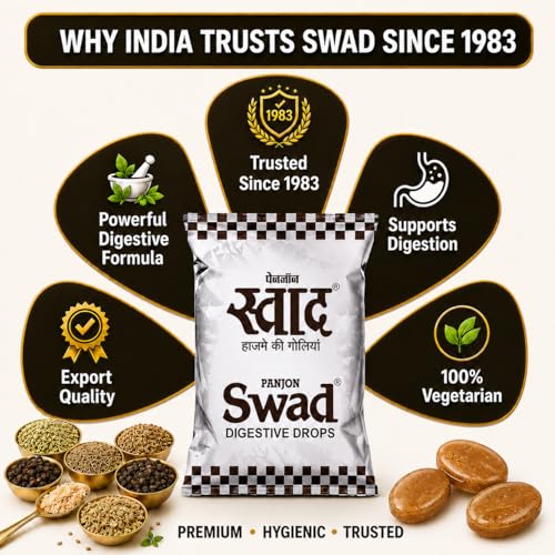Image of Swad Chocolate Candy Packs (Swad Original) 2 x 50 Toffees (Original, Pack of 2)