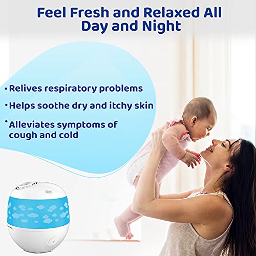 Chicco - Humi Hot Advance - Luchtbevochtiger voor Kinderen - Hete Stoom Tegen Seizoensgebonden Allergieën - Reservoir voor Oliën - Werktijd 7 Uur - Afbeelding 4