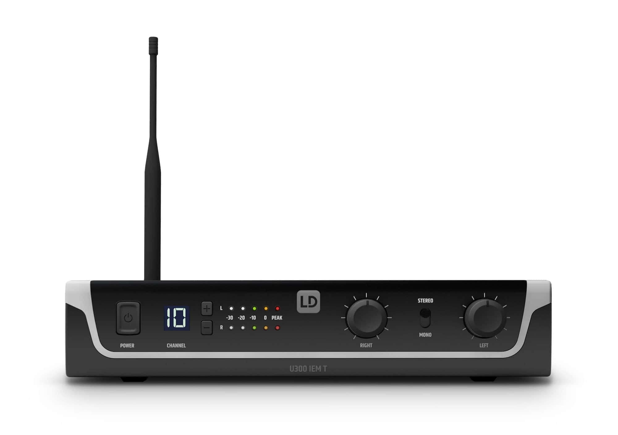 LD Systems U308 IEM - Sistema di monitoraggio in-Ear Monitoring System - 863 - 865 MHz + 823 - 832 MHz