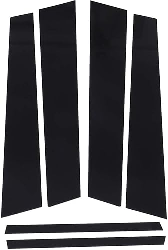 Miniatura 8 de OCPTY Postes de pilar negros B Aplicación para 2006 2007 2008 2009 2010 para Honda Civic 1.3L1.8L, 2007 2008 2009 2010 para Honda Civic 2.0L 6PCS