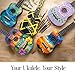 DIY Ukulele Kit - Build Your Own Guitar with 21-Inch Soprano Ukelele Kit, Includes 33 Pieces Make Your Own Ukulele Acoustic Guitar DIY Projects