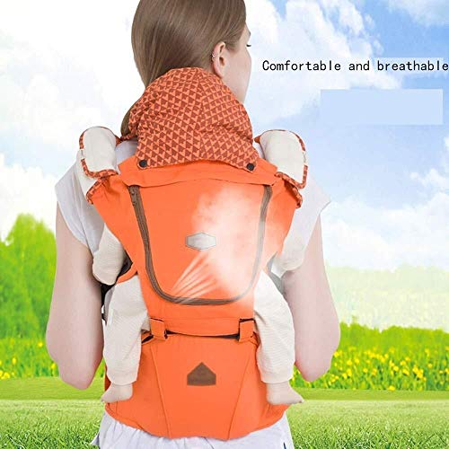 NJ Babydrager-babyriem, zomer ademend en comfortabel wandelbeugel voor 0-24 maanden baby gewicht: minder dan 15 kg… - Image 4