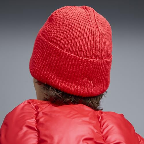 PUMA Standard Scuderia Ferrari Race Pro Mid Crown Beanie, Rosso Corsa AH25 by PUMA - Image 5