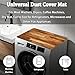Washer Dryer Top Cover Mat, Non-Slip Laundry Room Decor, Laundry Room Kitchen Appliance Decor Protector Size 23.6x19.7in