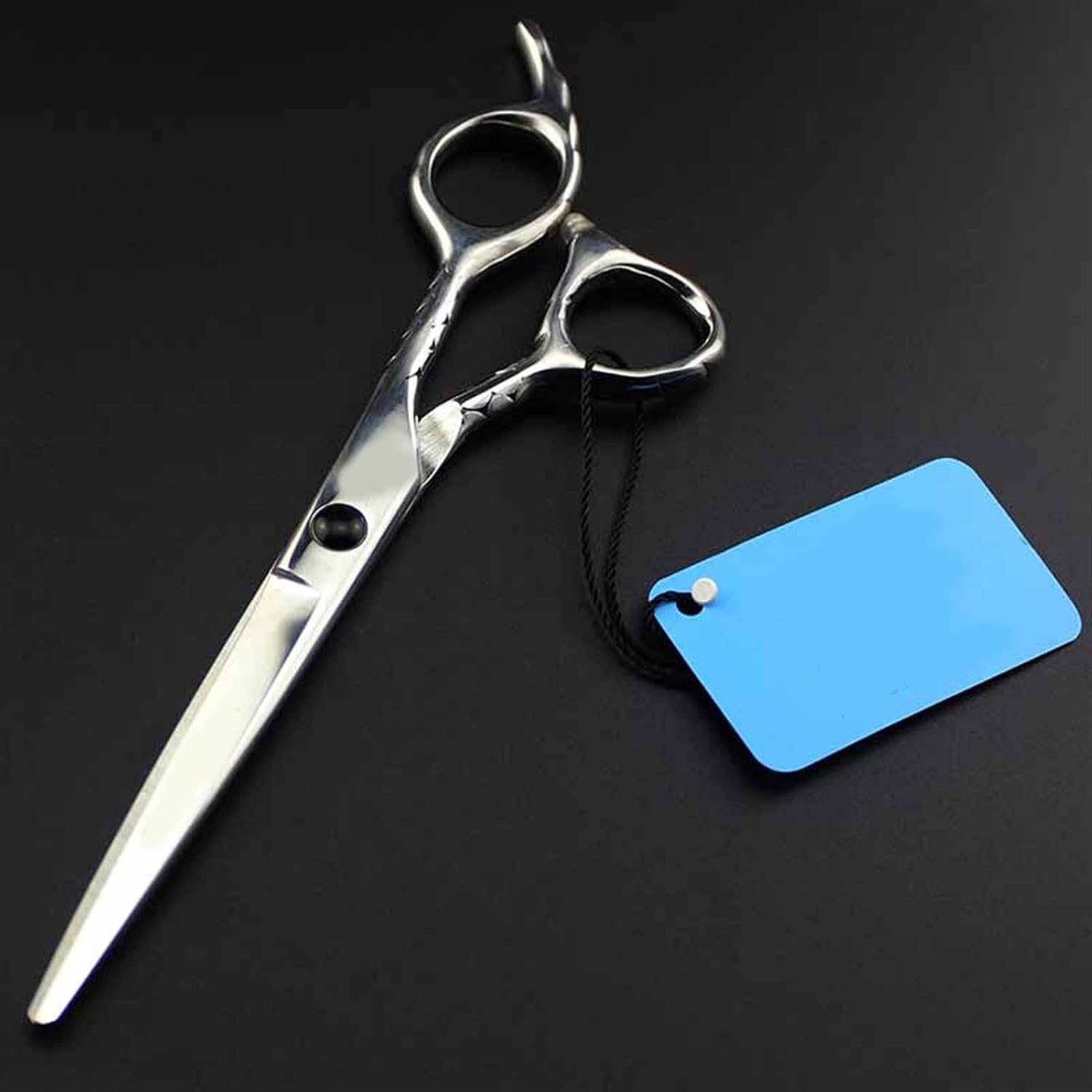 ヘアカット間伐はさみ魚鱗ハンドルプロの理髪スタイルサロン理髪ツールはさみヘアカット用 (カットはさみ)