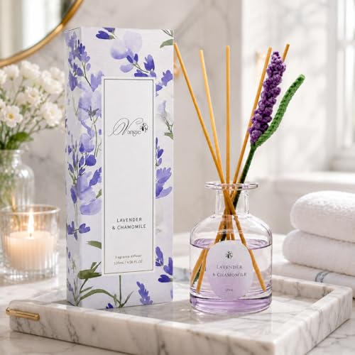 Set Difusor de Varillas Vangie Lavanda y Manzanilla miniatura 5