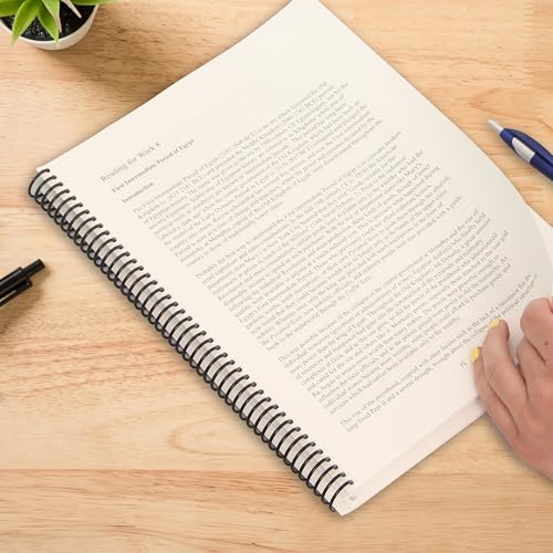 PrintWorks Professional Pre-Punched Spiral Binding Paper - 44-Hole (4:1 Pitch Hole Punch) - Book Binding Printer Paper - Made in the USA - 500 Sheets - 8.5" x 11" - 24 lb - 92 Bright White (04147) by PrintWorks - Image 8