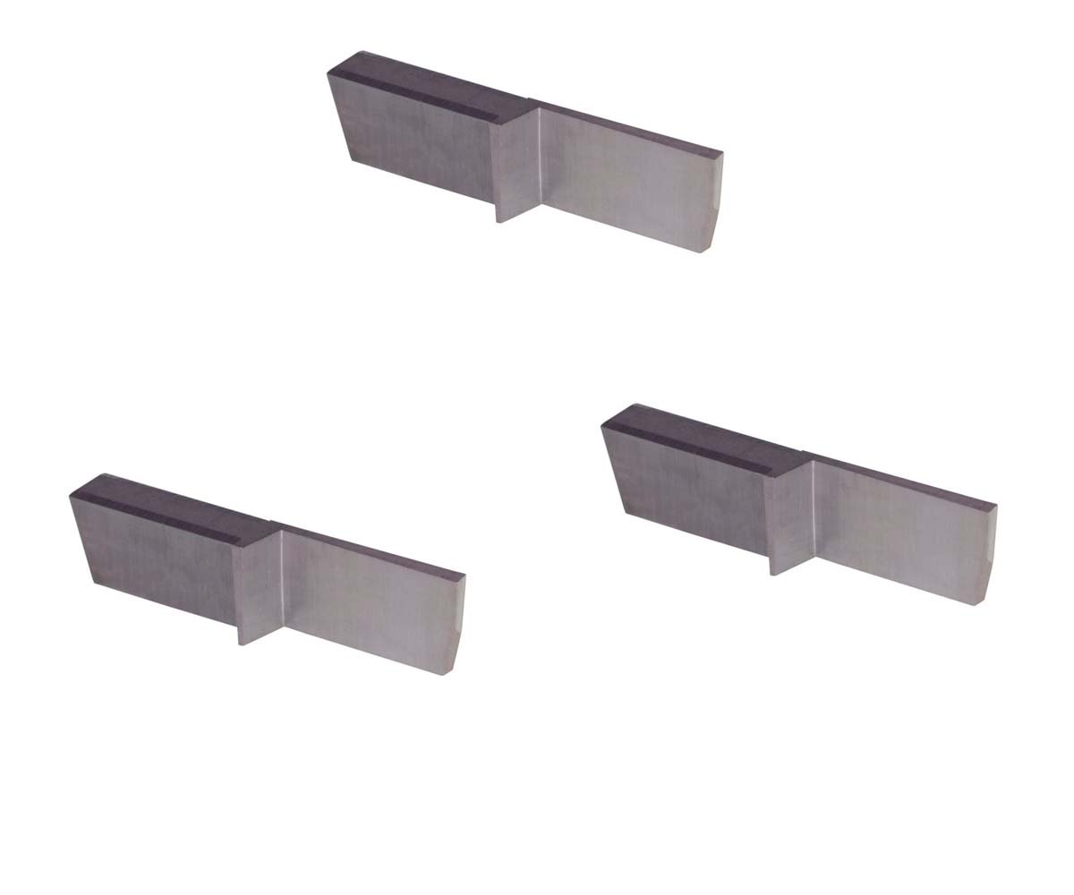 THINBIT 3 Pack LGPT045HSR7RD 'L' Series, TiCN Coated High Speed Steel, Parting Insert for Plastics, Composites, Abusive Cutting Conditions and Low RPM Cutting
