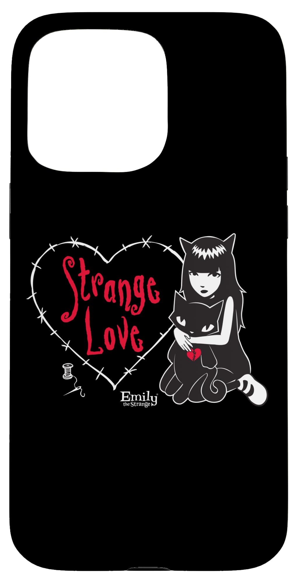 Emily The Strange coque iPhone 15 Pro Max protection objectif - 4