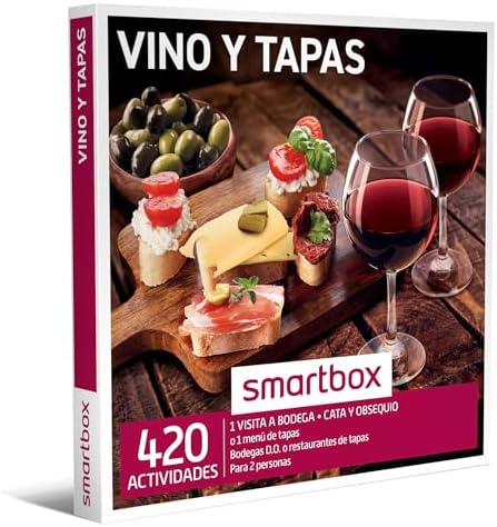 Smartbox - Caja Regalo Vino y Tapas - Idea de Regalo Vino - Visit...