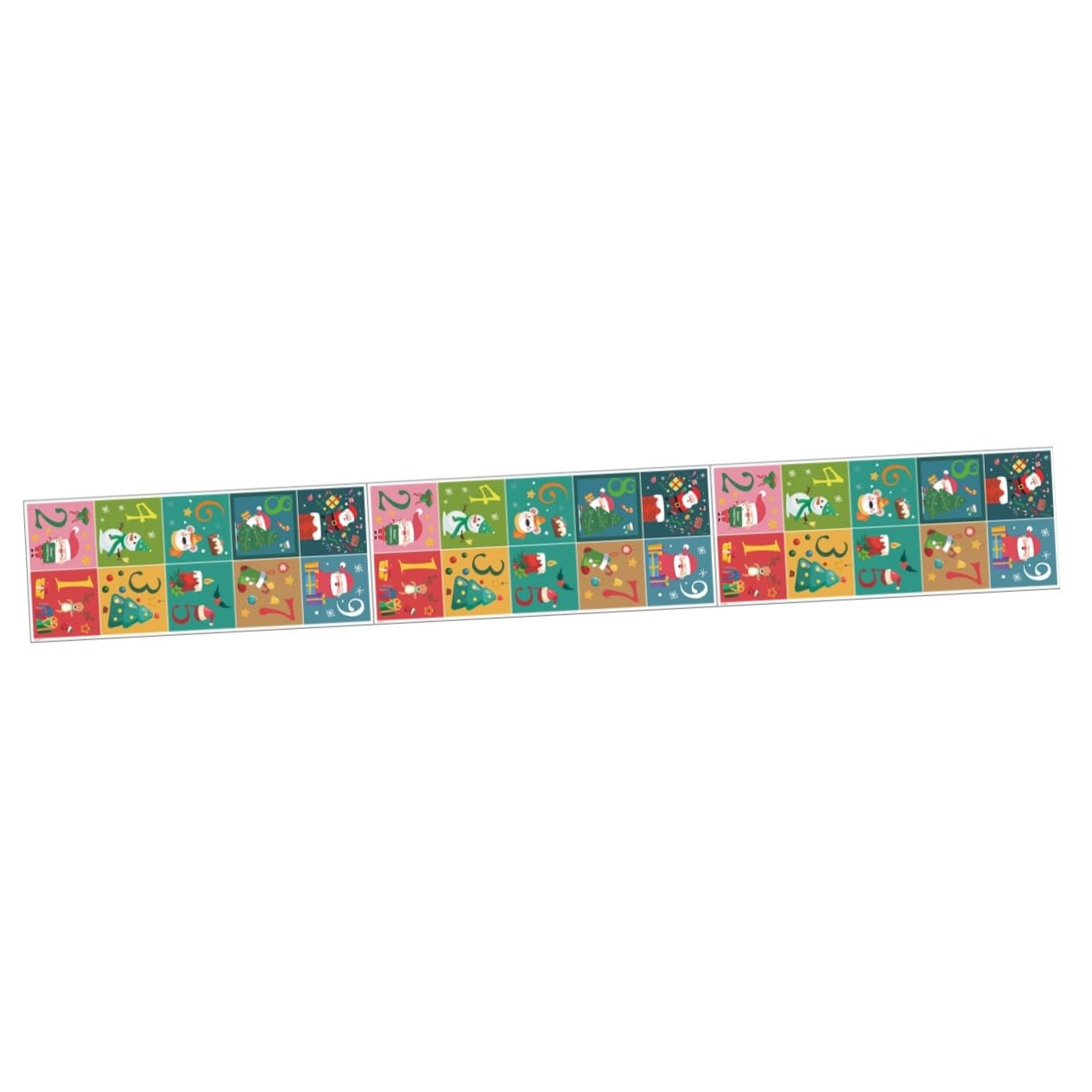 Fond d'écran de Noël et sticker marelle pour des fêtes magiques