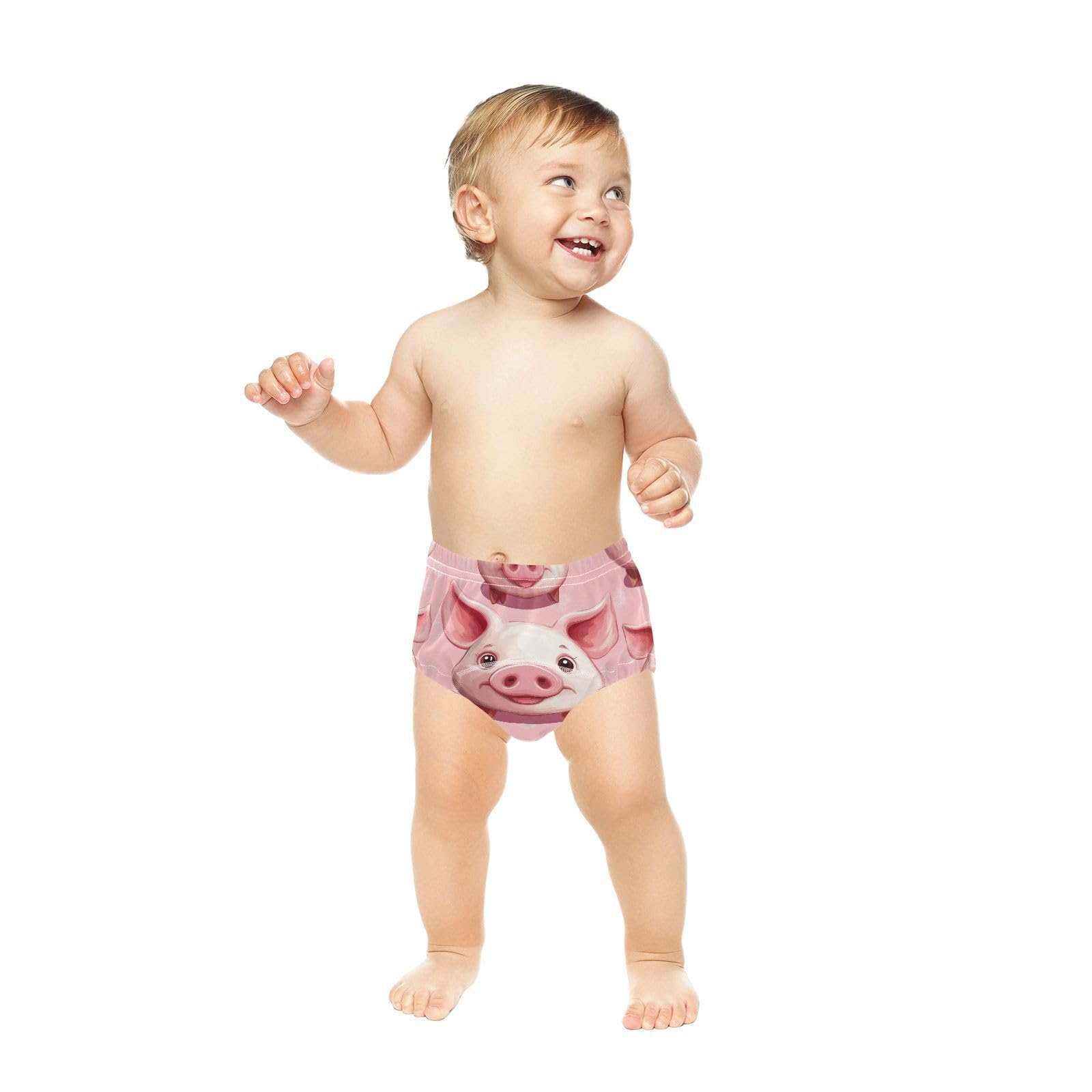 Coikll Cute Pig Toddler Training Underwear Waterproof Baby Pee Pants -3T
