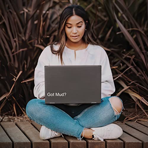 Got Mud? Mud Sticker Decal Notebook Car Laptop 6" X 1" (White) #TOP2