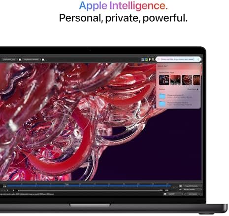 Apple 2024 MacBook Pro Laptop with M4 Pro, 12‑core CPU, 16‑core GPU: Built for Apple Intelligence 14.2-inch Liquid Retina XDR Display, 24GB Unified Memory, 512GB SSD Storage; Space Black - 3