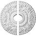 Ekena Millwork CM18RO2 Rose Ceiling Medallion, 18"OD x 3 1/2"ID x 1 1/2"P, Factory Primed