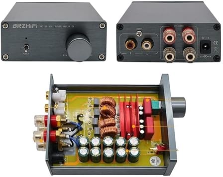 2*50 Watt 2*100 Watt TPA3116 Bluetooth Stereo Audio Digital Power Amplifier Board Subwoofer Class D Equalizer HiFi TPA3116D2 Amplifier Color H50