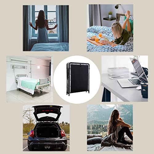 Leisuit Folding Bed With Memory Foam Mattress - Portable Fold Up Bed - Luxurious Foldable Bed With Frame - Foldaway Guest Bed - Hideaway Cot For Adults #TOP6