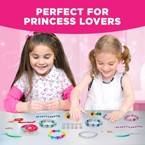 Image of EINSTEIN BOX Jewellery Making Kit | Toys & Games for Girls 7-14 Years with Beads & Charms | DIY Art & Craft & Bracelet Kit | Gift for Girls Age 8-12 |