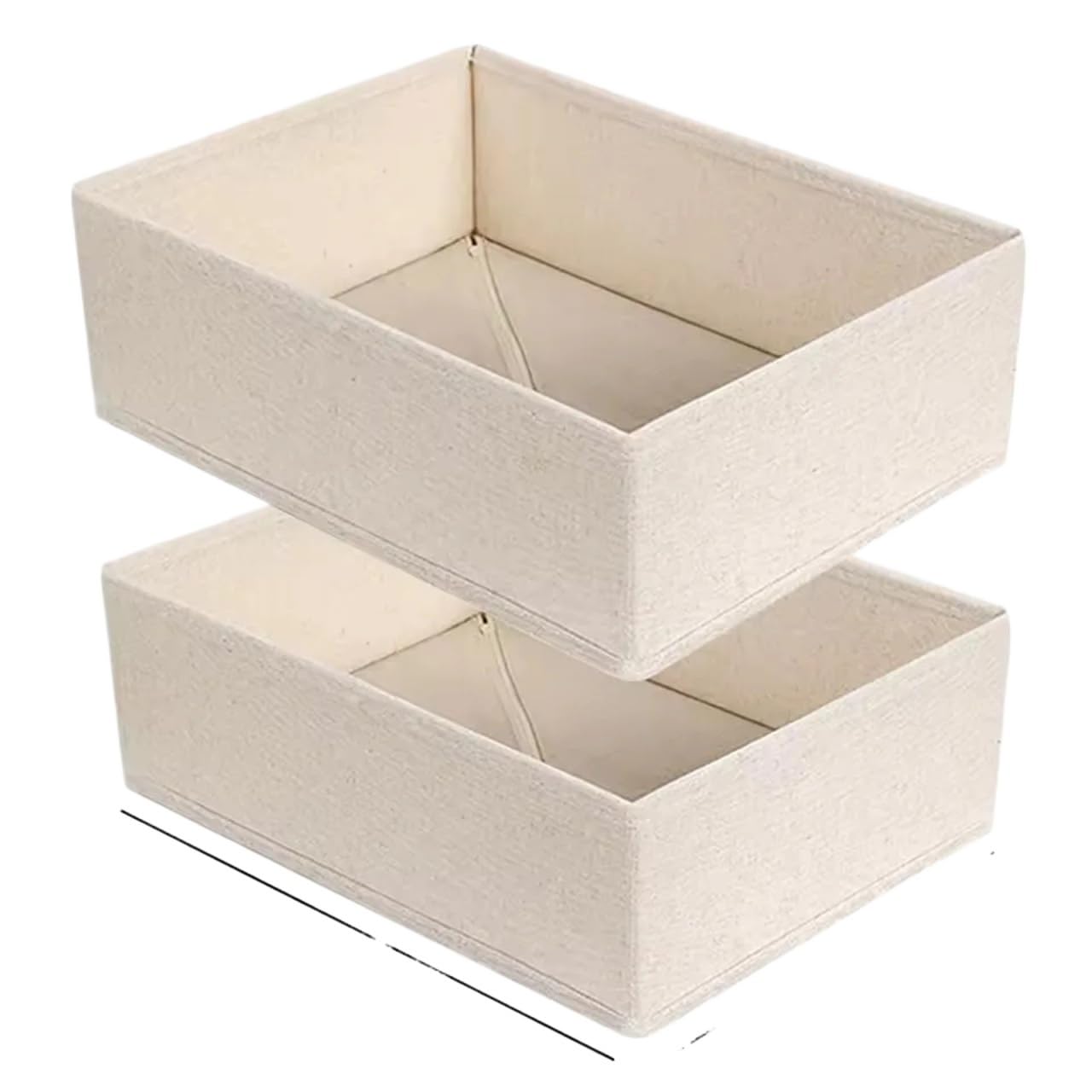 Organizador de cajones para Ropa Interior, Caja de Almacenamiento de Calcetines, Sujetadores, armarios y Ropa para Pantalones, Plegable.
