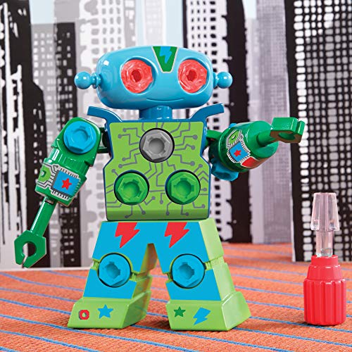 Educational Insights Design & Drill Robot - Construction Toys & Tools for Kids, Robot Toy Building Sets, Kids' Tool Set with Working Screwdriver, Take Apart STEM Set, Gifts for Boys & Girls Ages 3+ by Educational Insights - Image 5