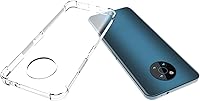 Vista 3 de Funda para Nokia G50 5G Clear Crystal Soft TPU Cuatro Esquinas Parachoques Proteger Cámara Funda Protectora Transparente Teléfono