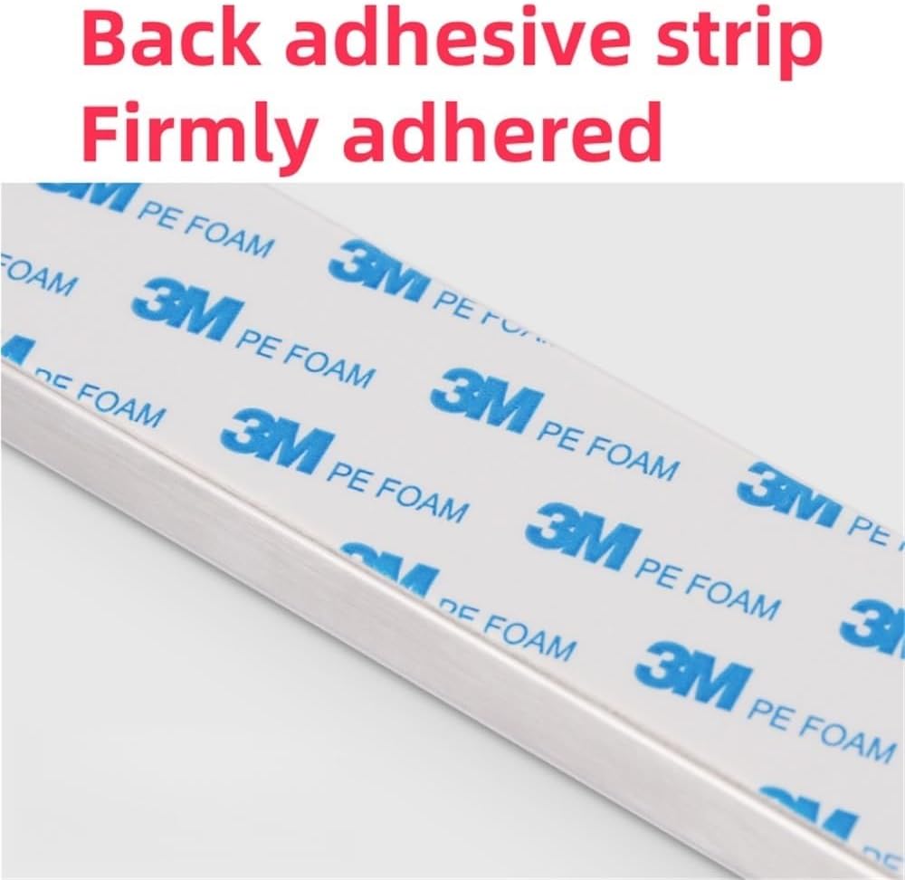 Knives Holder, Stainless Steel Knives Strip, Wall Magnetic Strip with Adhesive Strips on The Back, Magnetic Tool Holder for Kitchen, Bathroom, Tool Room(12.2x0.6x1.6in)