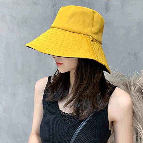 Chapeau de seau réversible à grand capuchon de pêche doté d'un bord large pliable