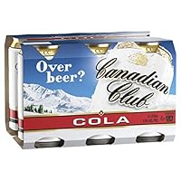 Canadian Club & Cola Cans 6pk 375ml (Pack Of 6)