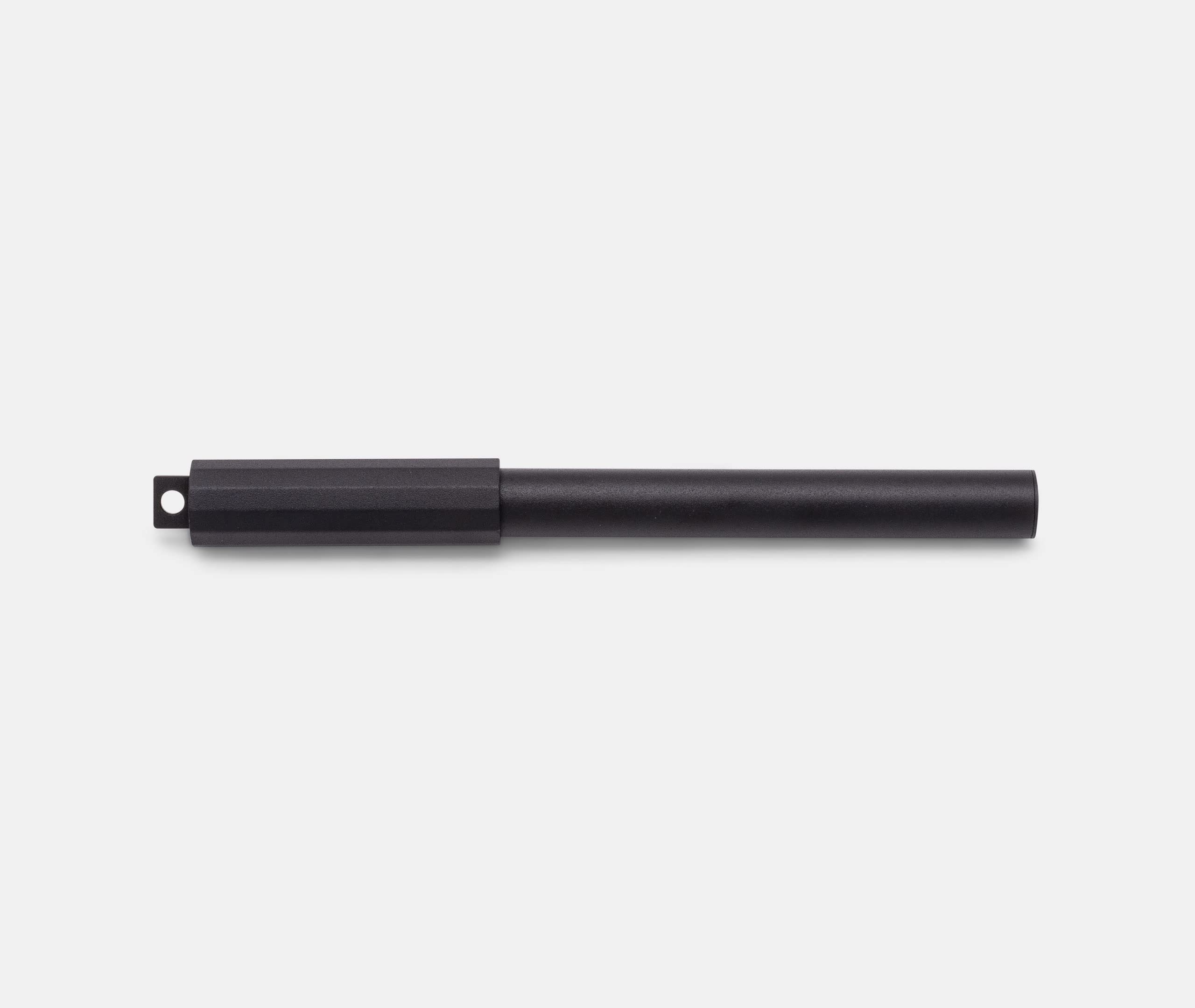 Stylo HMM artisanal magnétique en aluminium noir pour écriture nomade