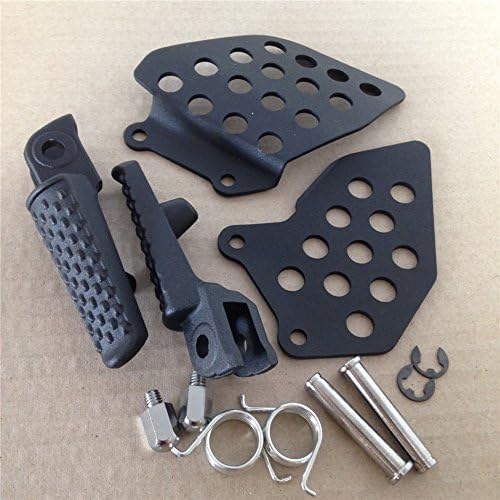 Miniatura 4 de HONGK - Soporte de clavijas de pie delantero negro compatible con Cbr600Rr Rr 2007 2008-2011 B01C0SU70M