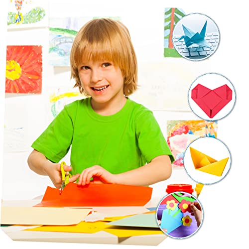 STOBOK 400 Pçs Desenho De Papel Construção Artes Dobráveis ​​Diy Crianças Artesanato Para Artesanato