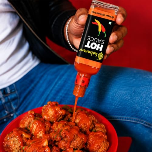 Image of Habanero Hot chilli Sauce |Gluten Free | and Natural Ingredients (100 grams) .Enjoy with Fried Rice, Burger, Nachos and Momos..Perfect as a Condiment.
