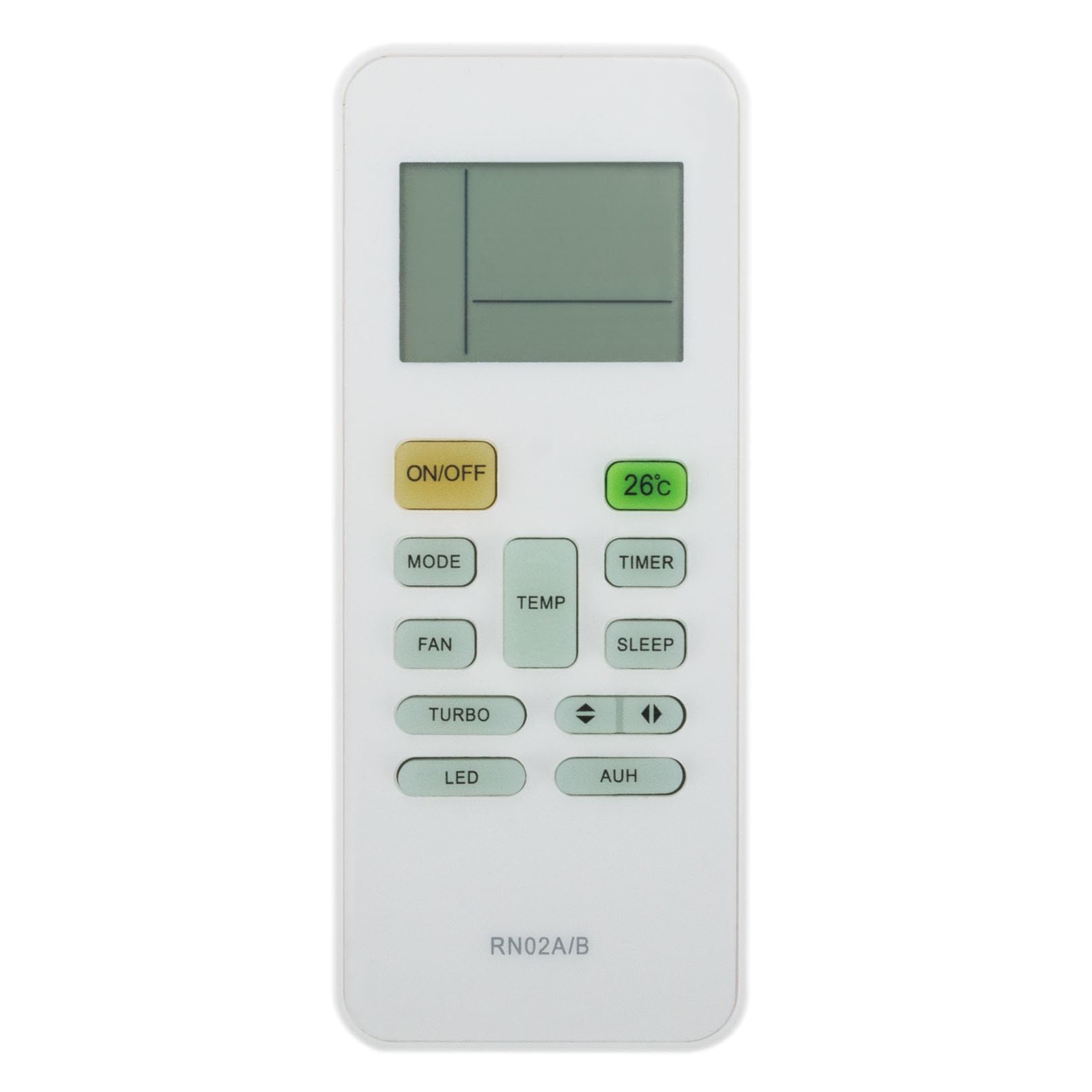 Télécommande RG52B/BGCE contrôle infrarouge stable pour Midea Carrier - 2