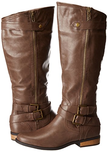 Rampage Women's Hansel Knee High Boot, Brown Smooth, 5.5 M US - Thumbnail 7
