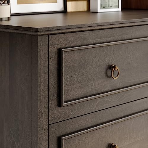 Hostack 6 Drawer Double Dresser For Bedroom, Modern Farmhouse Storage Dresser Cabinet, Wood Chest Of Drawers For Closet, Living Room, Hallway And Entryway, Dark Brown #TOP4