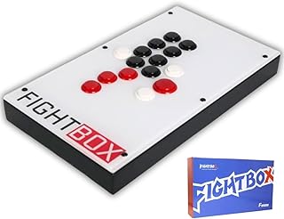 【FightBox公式】 FightBox ファイトボックス F10-EX-PC-V2 PC PS3 Switch スイッチ 対応 全ボタン レバーレス アーケード ファイティング スティック 格闘ゲーム アケコン コントローラー 三和電子製ボタン SOCD対応 日本語マニュアル付き