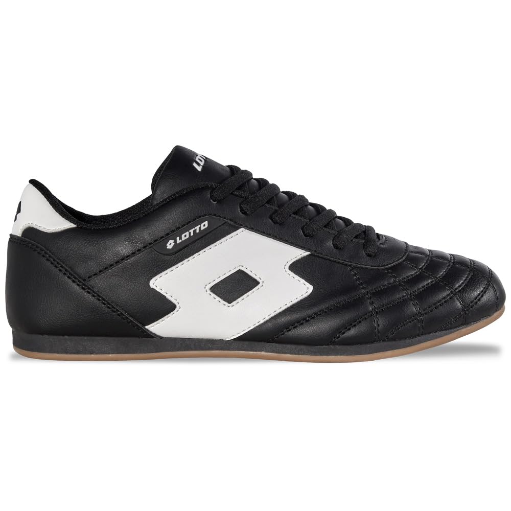 Lotto Sneaker Taekwondo Look – Unisex, Schwarz-Weiß