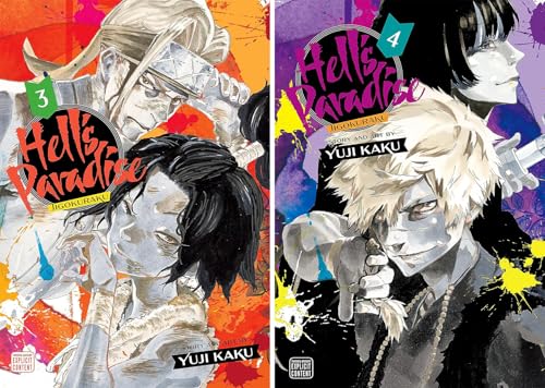 Image of Hell's Paradise: Jigokuraku Complete Vol. 1-13 Collection 13 Book Bundle Set by Yuji Kaku Plus 5 Kokuyo Campus Notebooks of Spy x Family Limited Edition