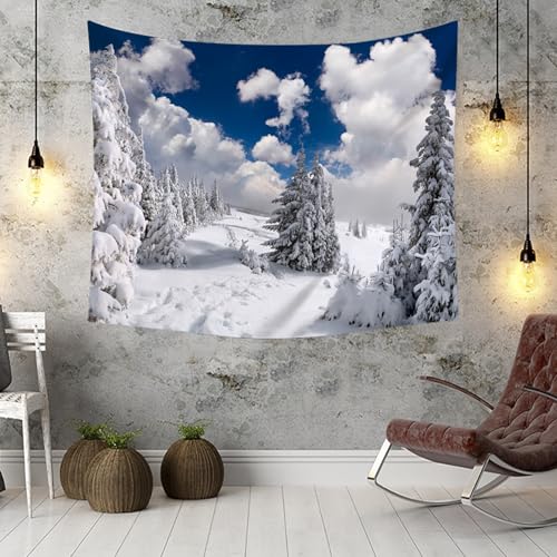 Tenture murale grand format pour masquer les défauts d'un mur