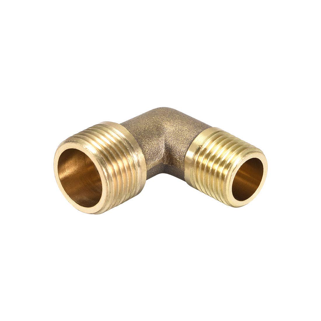 Raccordo per tubo in ottone, 90 gradi a gomito 10 mm spinato Raccordo per tubo in ottone, 90 gradi a gomito 10 mm spinato